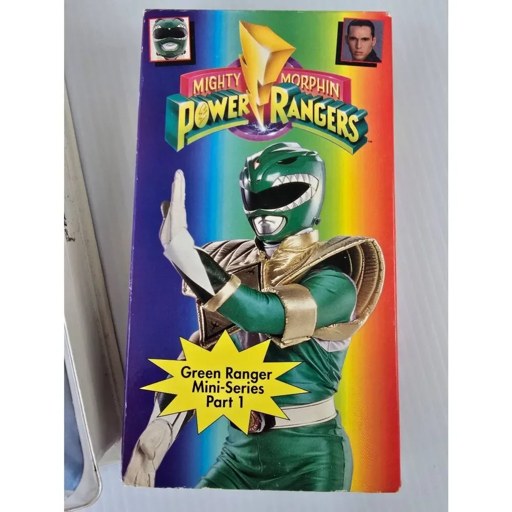 Mighty Morphin Power Ranger VHS Bundle of 3